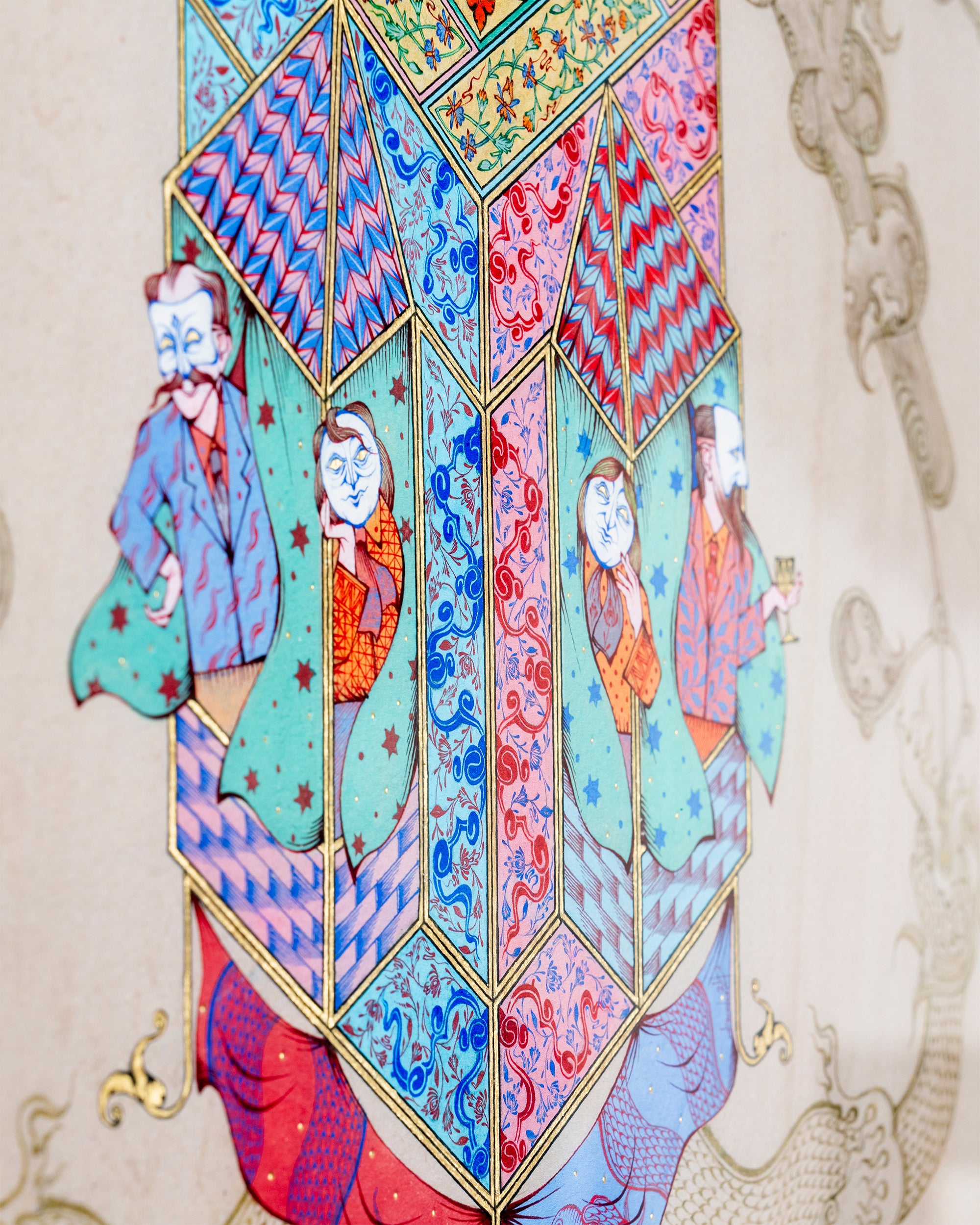 ÇAĞRI DİZDAR | Karnaval 9 Hand Modified Print