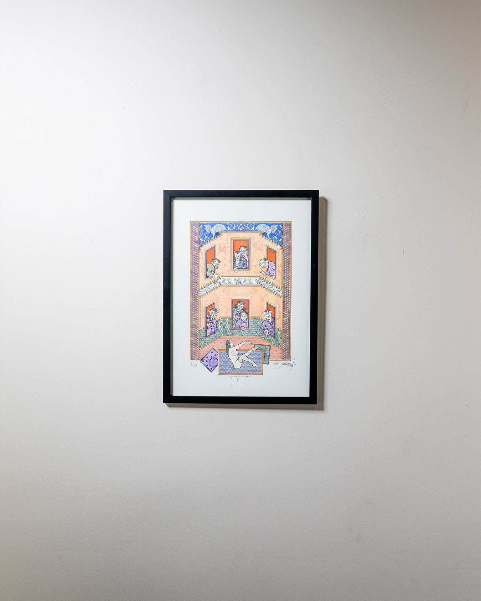 ÇAĞRI DİZDAR | -p e e p s h o w- | Riso Print