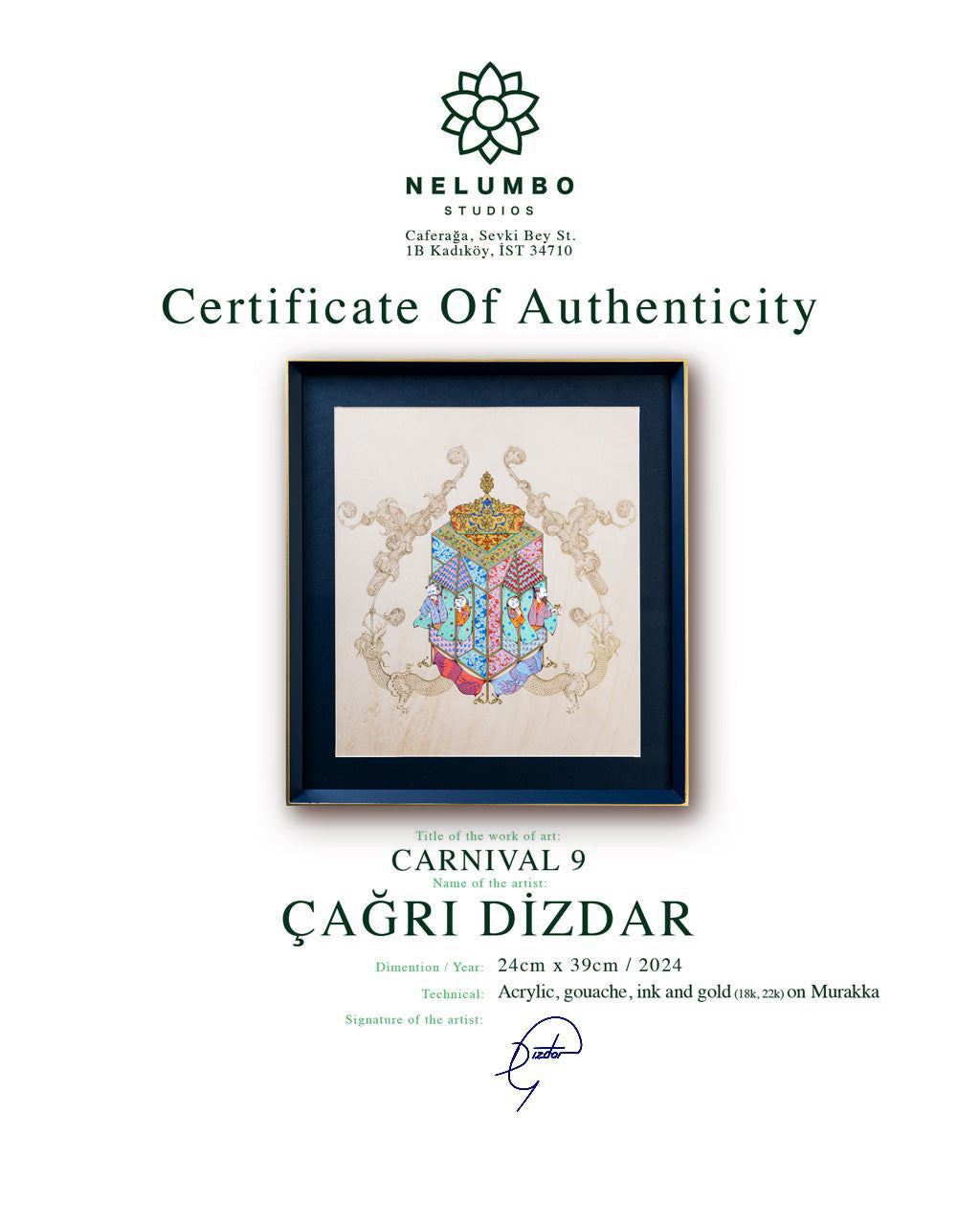 ÇAĞRI DİZDAR -  Karnaval 9, 2024