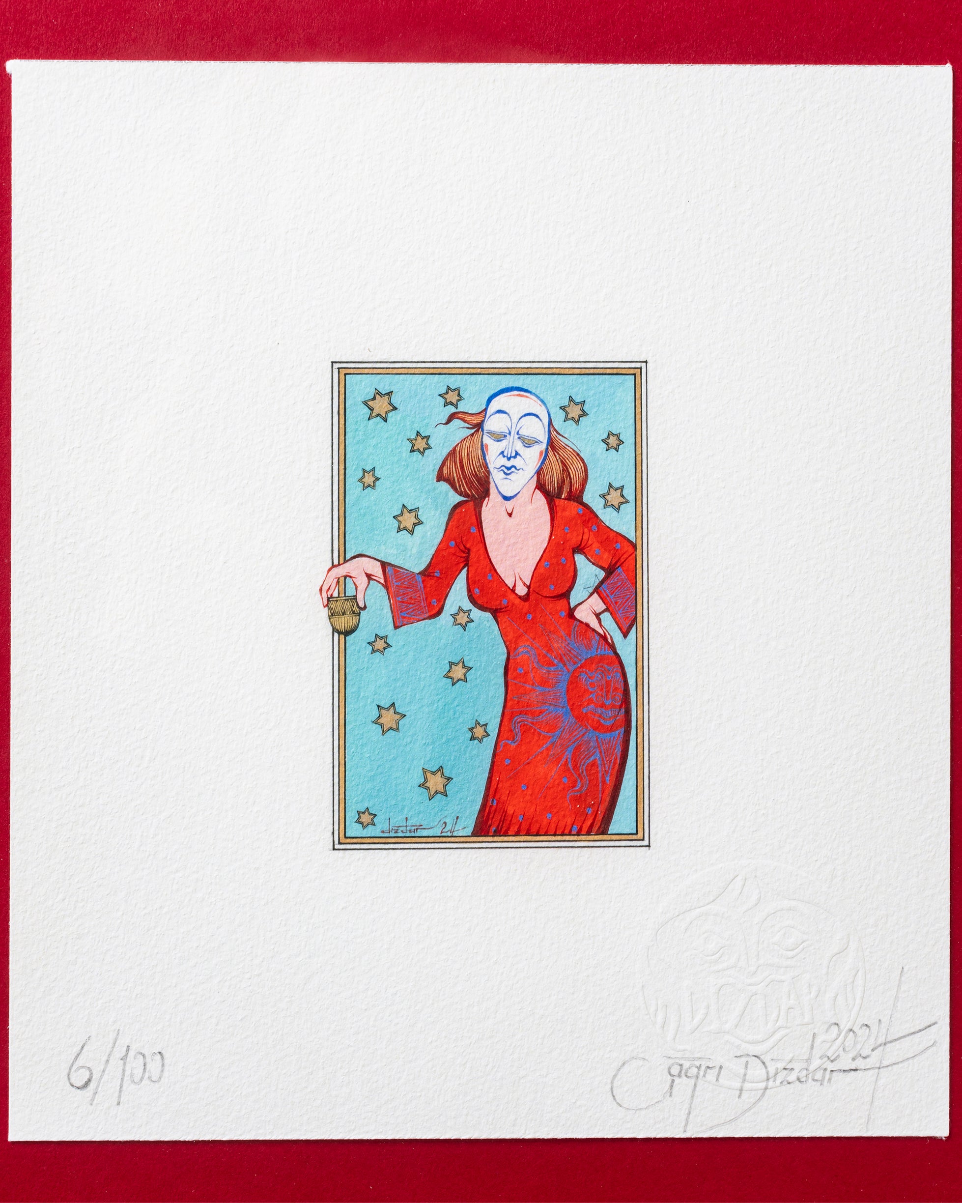 ÇAĞRI DİZDAR | Gold Digger | Fine Art Print