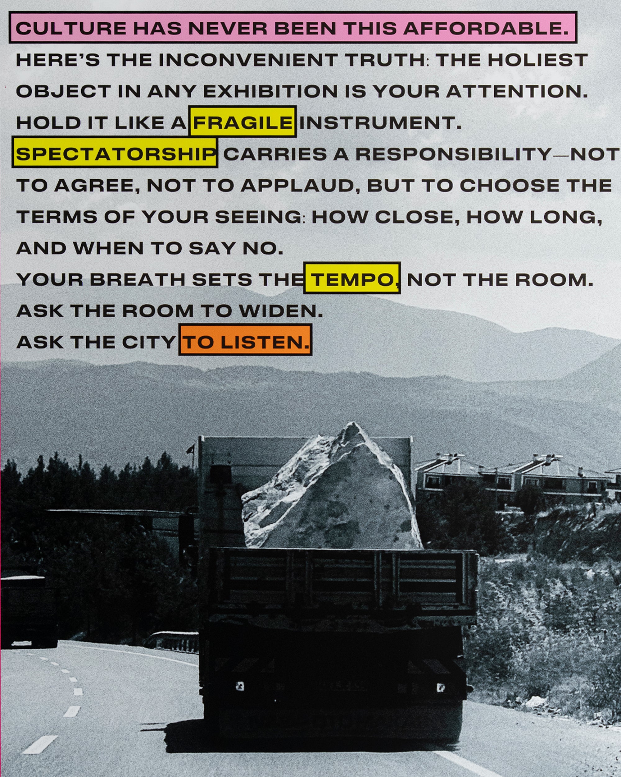Metr. Cube | Manifesto
