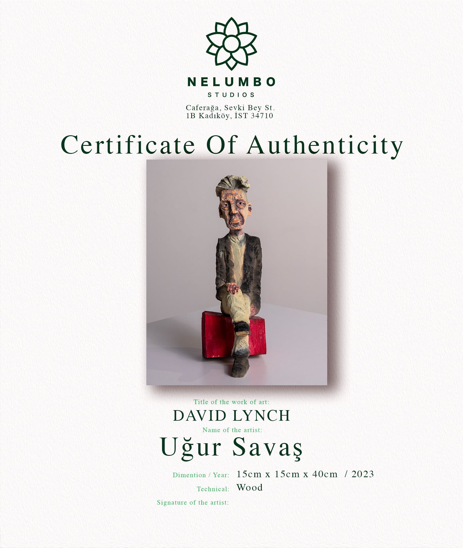 Uğur Savaş | David Lynch in wood