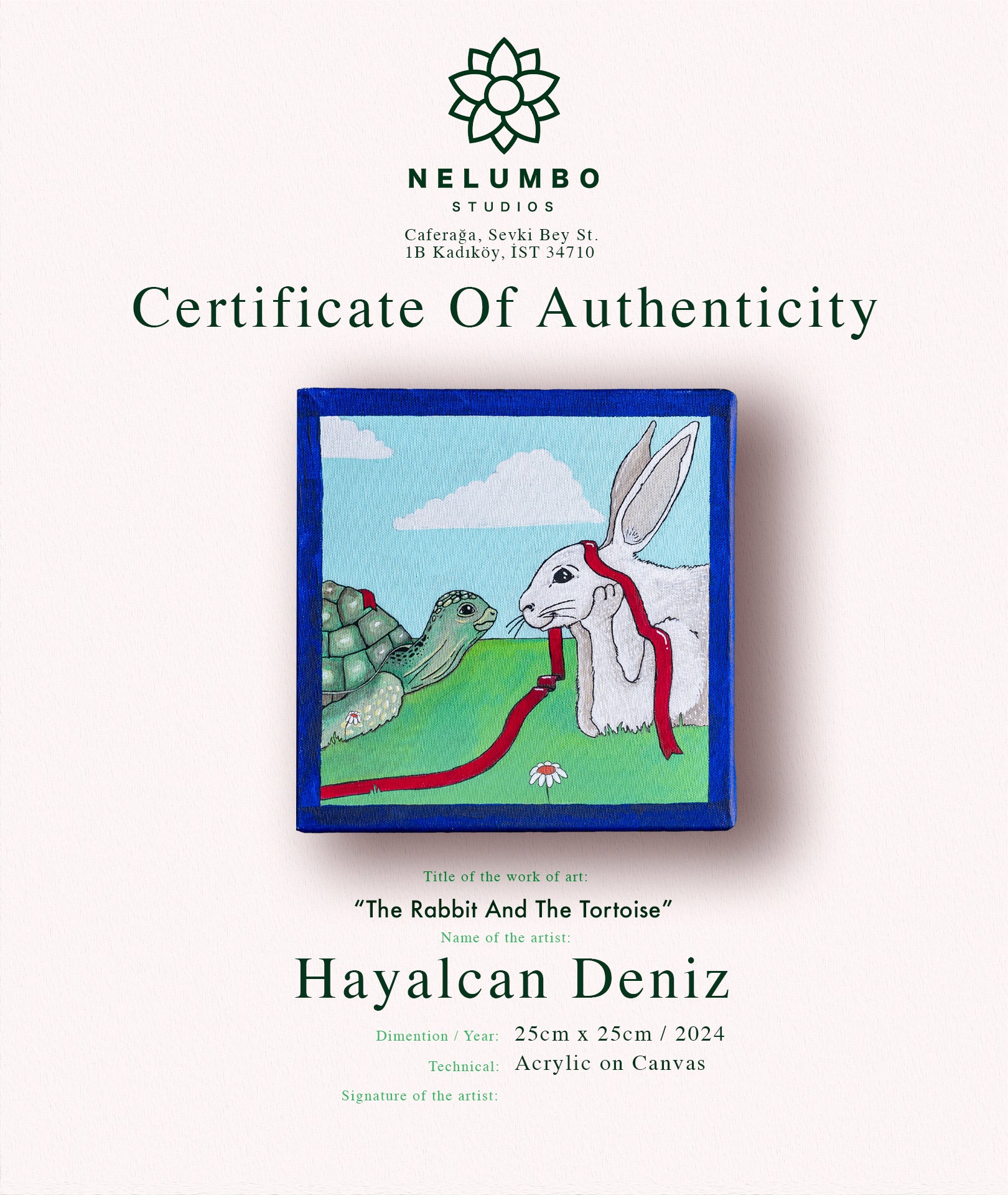 Hayalcan Deniz | “The Rabbit And The Tortoise”