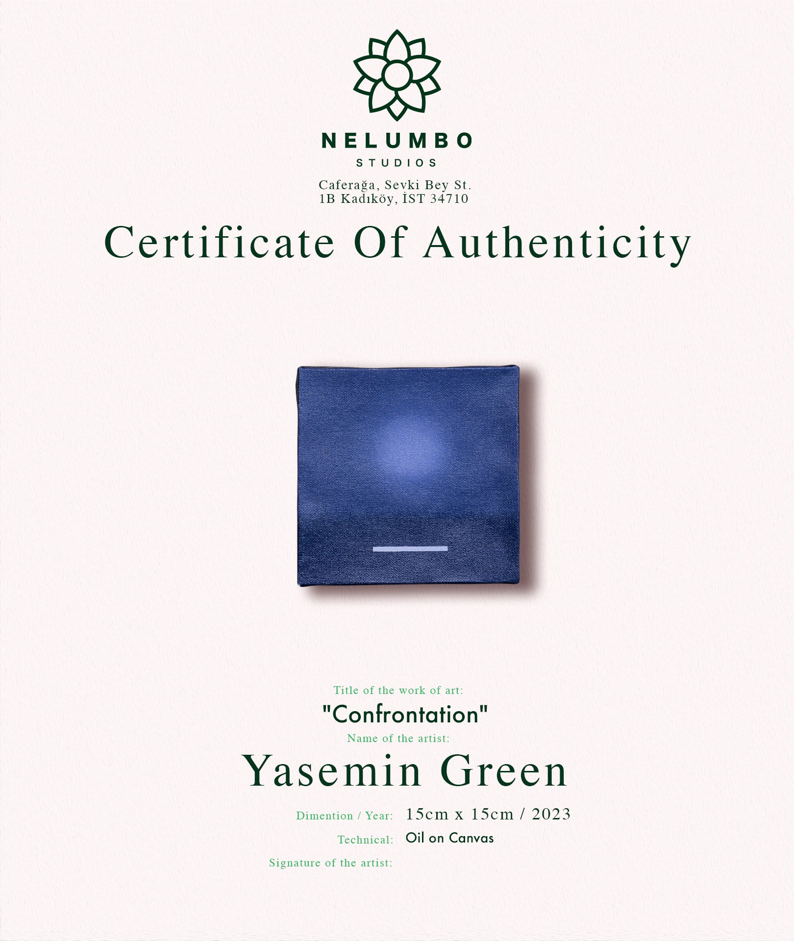 Yasemin Green | "Confrontation"