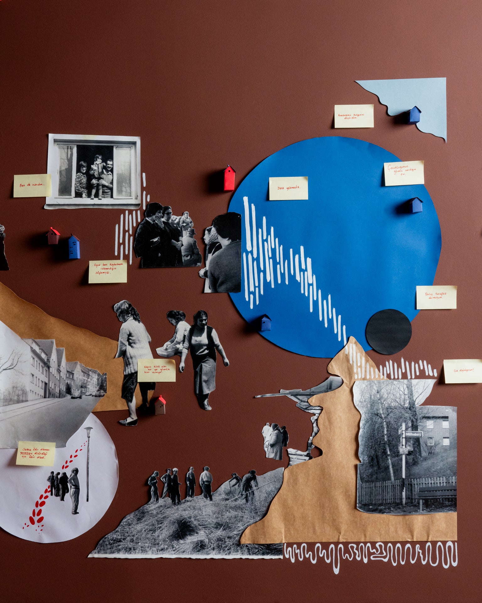 Güliz Kayahan - Anı Mezarlığı / Enstalasyon