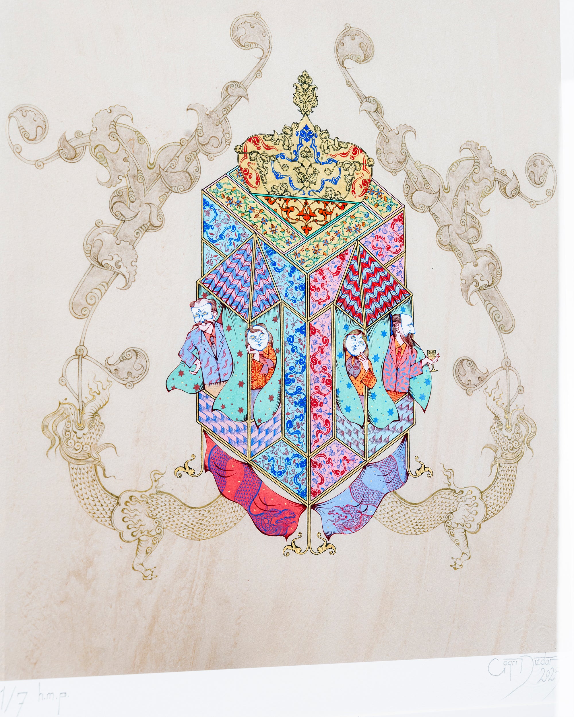 ÇAĞRI DİZDAR | Karnaval 9 Hand Modified Print