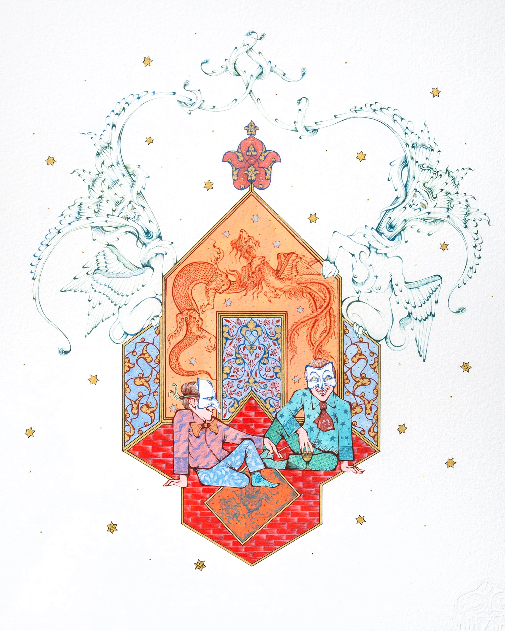 ÇAĞRI DİZDAR | Karnaval #10 Fineart Print