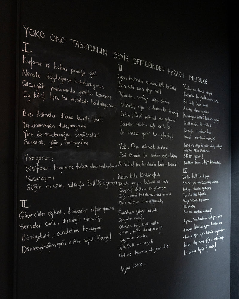 Metr. Cube | Yoko Ono Tabutunun Seyir Defteri