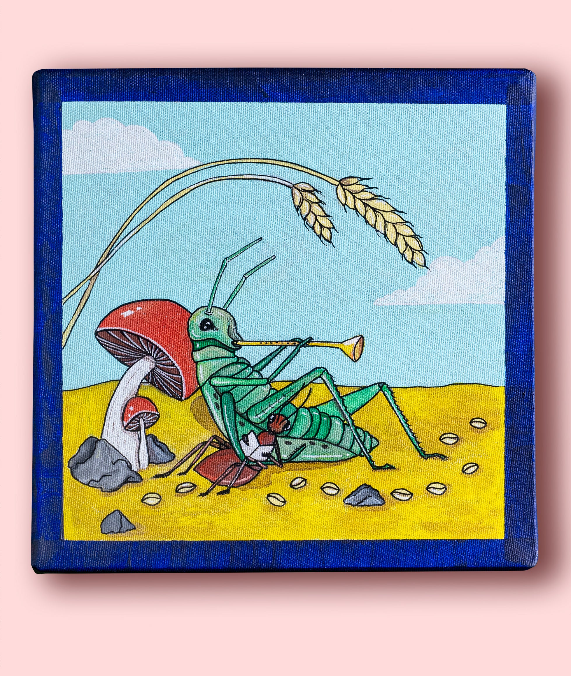 “The Ant and the Grasshopper”