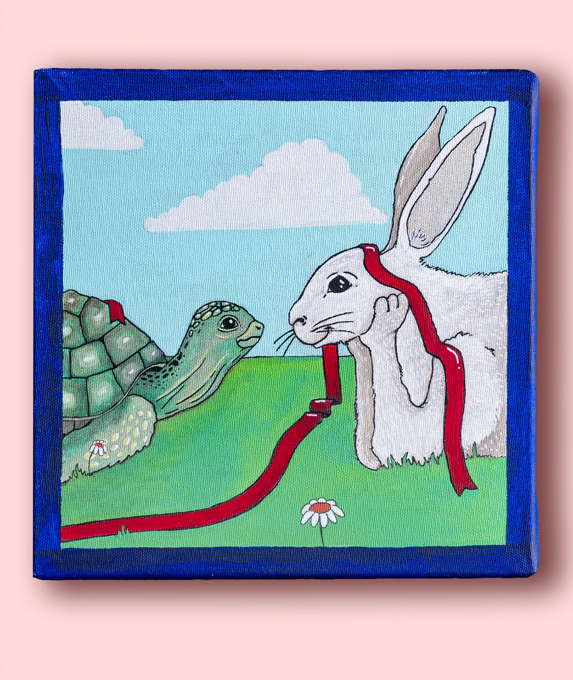 “The Rabbit And The Tortoise”